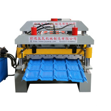 Metal Trapezoid Glazed Low Price Roof Tile Making machinery price